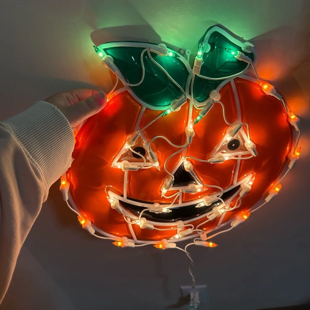 Halloween Pumpkin Neon Light Decoration